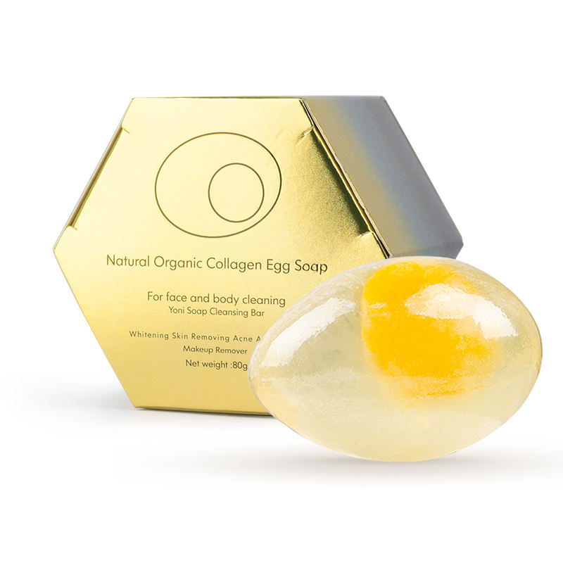Radiant Glow Organic Herbal Egg Soap