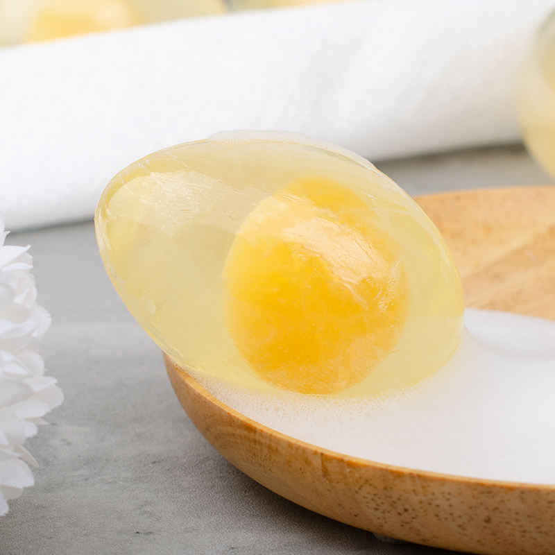 Radiant Glow Organic Herbal Egg Soap