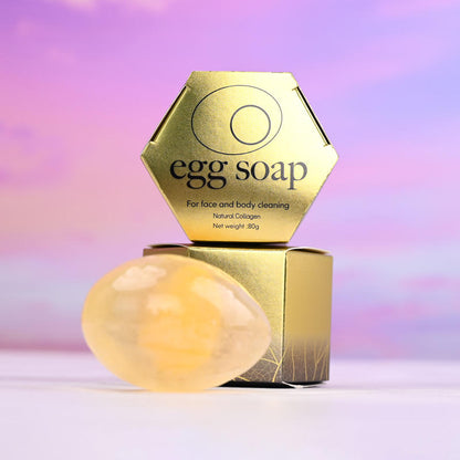Radiant Glow Organic Herbal Egg Soap